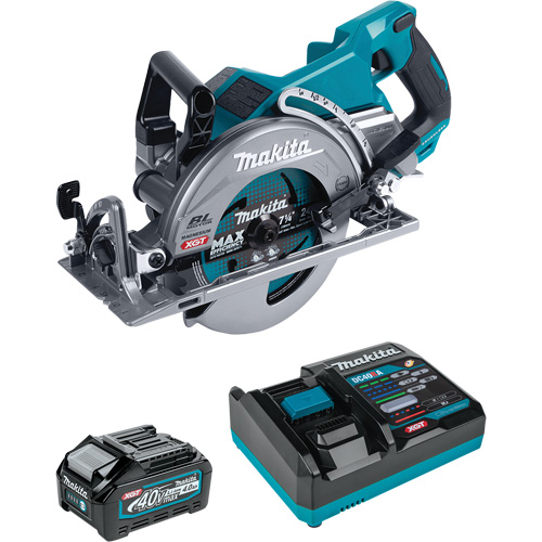 Scie circulaire sans balais 40Vmax XGT avec ensemble de batterie 4.0Ah, 7-1/4", 40 V Les Fournitures Industrielles Méga