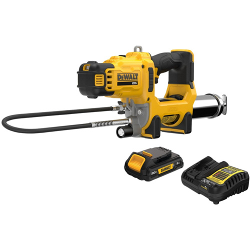 Trousse de pistolet &agrave; graisse sans fil &agrave; 2 vitesses variables MAX*, Lithium-ion, 20 V Les Fournitures Industrielles Méga