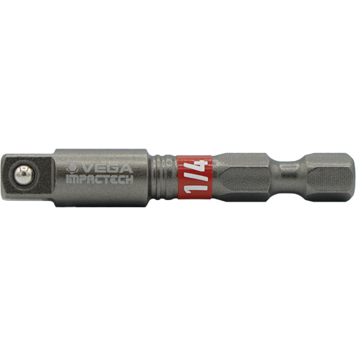Impactech&reg; Impact Socket Adapter, 1/4" Drive Size, 1/4" Male Size, 2" L Les Fournitures Industrielles Méga