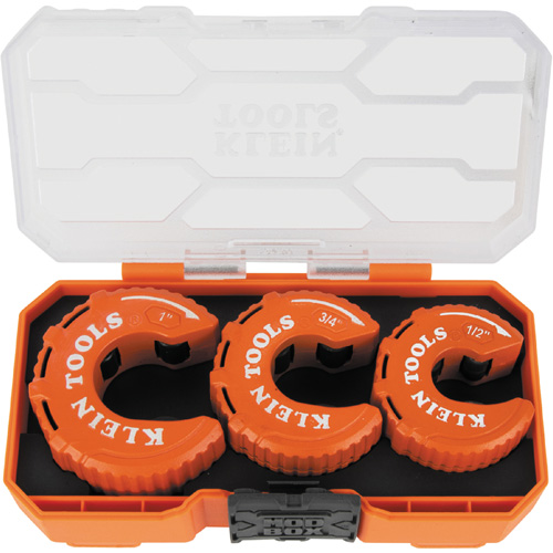 3-Piece C-Style Copper Tubing Cutter Set, 1/2"/3/4"/1" Capacity Les Fournitures Industrielles Méga