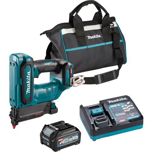 40Vmax XGT Brushless 1-3/8" 23 ga Pin Nailer Kit, 40 V, Lithium-Ion Les Fournitures Industrielles Méga