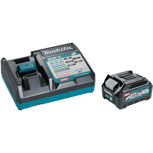 Trousse de d&eacute;marrage avec chargeur rapide et batterie 2.5Ah 40Vmax XGT , 40 V, Lithium-ion Les Fournitures Industrielles Méga