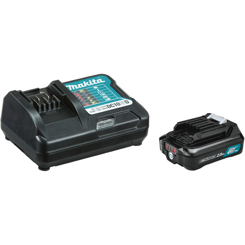 Trousse de d&eacute;marrage avec batterie 2 Ah 12Vmax CXT et chargeur standard, 12 V, Lithium-ion Les Fournitures Industrielles Méga