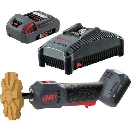 20V Cordless Adhesive Remover Kit with 4" Pad & Battery Les Fournitures Industrielles Méga