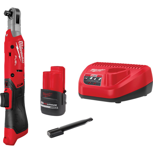 M12 FUEL Ratchet Kit, 12V, 3/8" Drive Les Fournitures Industrielles Méga