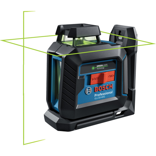Green-Beam Self-Leveling 360° Cross-Line Laser Les Fournitures Industrielles Méga