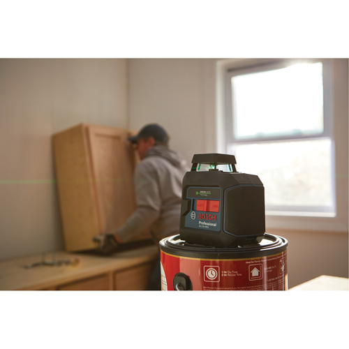 Green-Beam Self-Leveling 360° Cross-Line Laser Les Fournitures Industrielles Méga