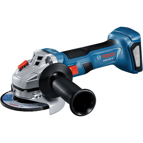 Rectifieuse angulaire sans balais avec interrupteur coulissant, Roue de 4-1/2", 18 V Les Fournitures Industrielles Méga