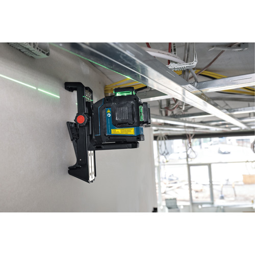 Laser dalignement/nivellement 360 &agrave; faisceau vert &agrave; trois points Les Fournitures Industrielles Méga