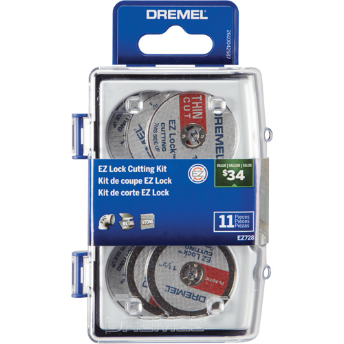 EZ Lock Cutting Rotary Accessories Micro Kit Les Fournitures Industrielles Méga