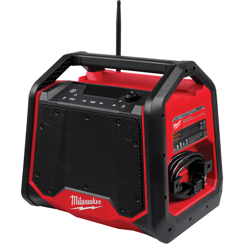 Radio de chantier Bluetooth M18 et chargeur, Lithium-ion, 18 V Les Fournitures Industrielles Méga