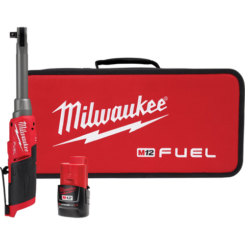 Ensemble cl&eacute; &agrave; cliquet M12 FUEL &agrave; grande vitesse et port&eacute;e &eacute;tendue, 12 V, Prise de 3/8" Les Fournitures Industrielles Méga