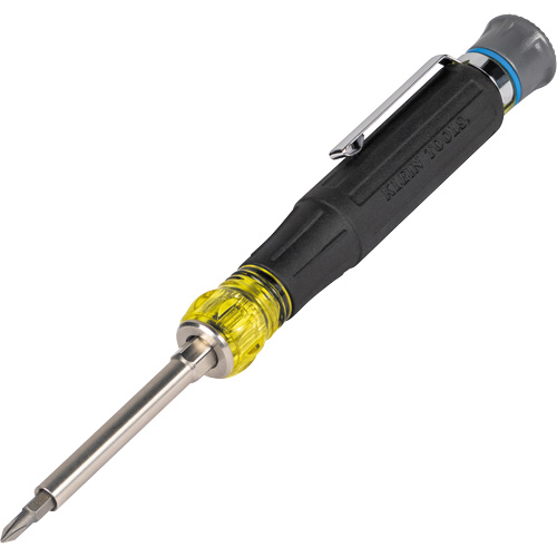 Tournevis multi-embouts de pr&eacute;cision polyvalent de poche 13-en-1, 6-1/2" lo, Prise Coussin&eacute;e Les Fournitures Industrielles Méga