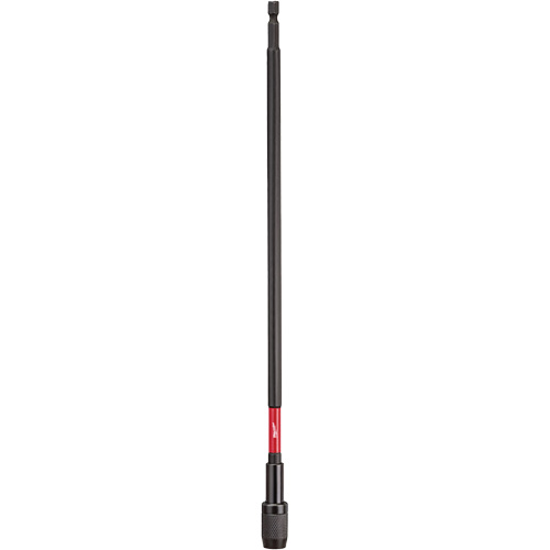 SHOCKWAVE Impact Locking Bit Holder, 1/4" Max. Diameter, 12" Length Les Fournitures Industrielles Méga