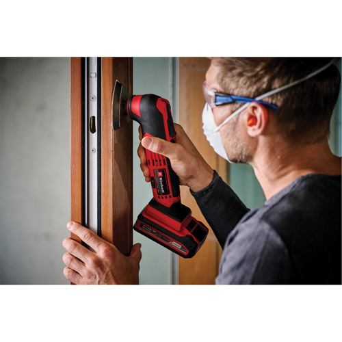 Outil multifonction oscillant sans fil avec accessoires Les Fournitures Industrielles Méga