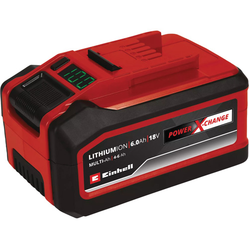 Power X-Change Battery, Lithium-Ion, 18 V, 4 - 6 Ah Les Fournitures Industrielles Méga
