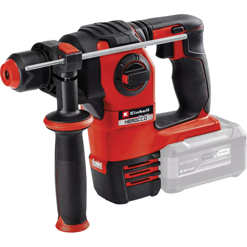 Professional SDS-Plus Cordless Rotary Hammer (Tool Only), 18 V, 3/4", 160 in-lbs, 0-1200 RPM Les Fournitures Industrielles Méga