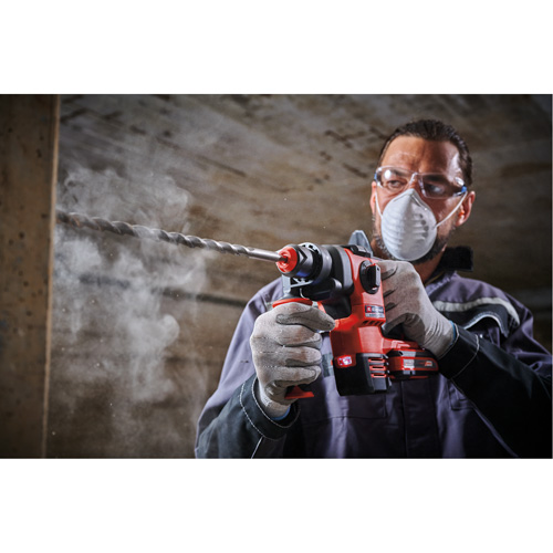 Professional SDS-Plus Cordless Rotary Hammer (Tool Only), 18 V, 3/4", 160 in-lbs, 0-1200 RPM Les Fournitures Industrielles Méga