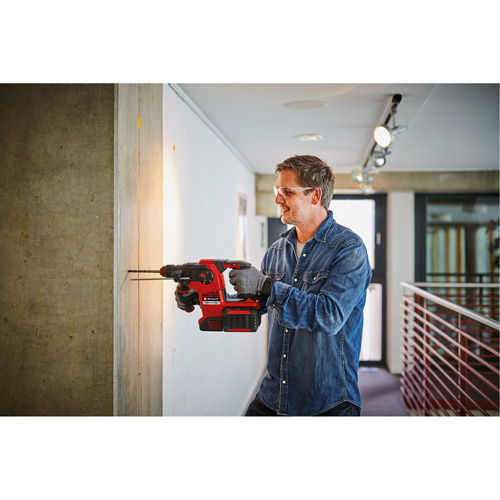 Professional SDS-Plus Cordless Rotary Hammer (Tool Only), 36 V, 1", 2.3 ft-lbs, 0-1100 RPM Les Fournitures Industrielles Méga