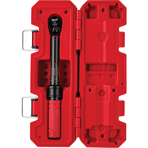 Cl&eacute; dynamom&eacute;trique, &agrave; cliquer, Entraînement 1/4" carr&eacute;, 4,5 - 22,6 Nm/40 - 200 lb-po Les Fournitures Industrielles Méga