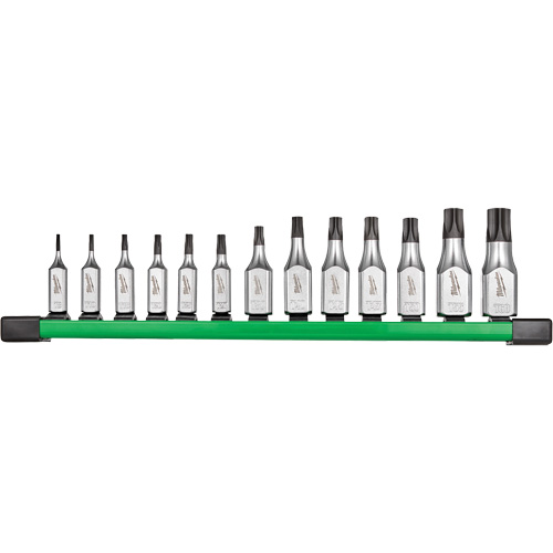 Jeu de douilles &agrave; embouts inviolables, Torx, Prise 1/4"/3/8", 13 mr Les Fournitures Industrielles Méga
