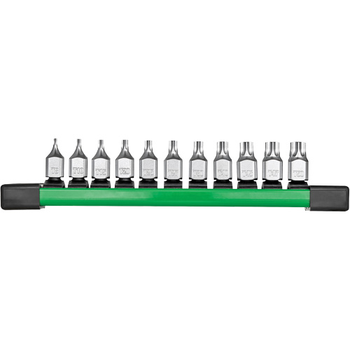 Jeu de douilles &agrave; embouts &agrave; profil bas, Torx, Prise 1/4", 11 mr Les Fournitures Industrielles Méga