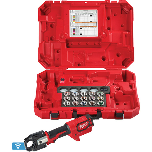 M18 FORCE LOGIC 600 MCM Crimper with #8 - 600 MCM Cu Dies Les Fournitures Industrielles Méga