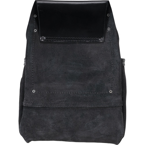 Sac robuste Phantom pour clous et outils, Cuir, 10 pochettes, Noir Les Fournitures Industrielles Méga