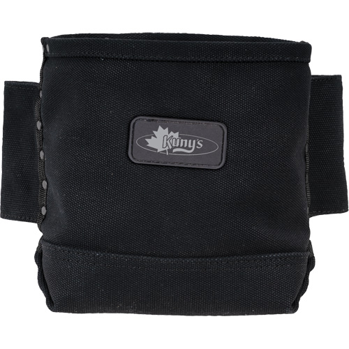 Phantom Collection Nut & Bolt Bag with 2 Sleeves, Canvas, 3 Pockets, Black Les Fournitures Industrielles Méga