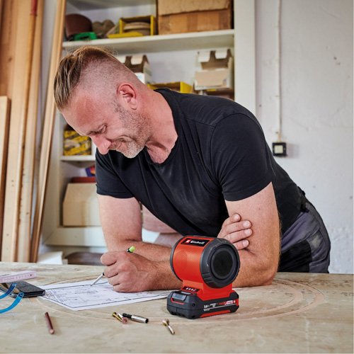 Haut-parleur Bluetooth sans fil TC-SR 18 Li BT (outil seulement), Lithium-ion, 18 V Les Fournitures Industrielles Méga