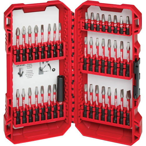 40-Piece SHOCKWAVE Impact-Duty Driver Bit  Set Les Fournitures Industrielles Méga