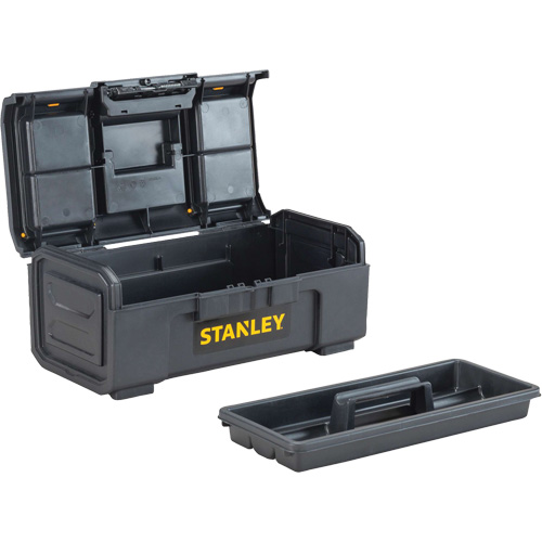 Boîte &agrave; outils, 16" la x Noir/Jaune Les Fournitures Industrielles Méga