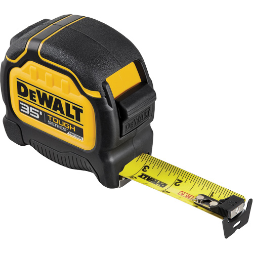 TOUGHSERIES Tape Measure, 35', Imperial Graduations Les Fournitures Industrielles Méga