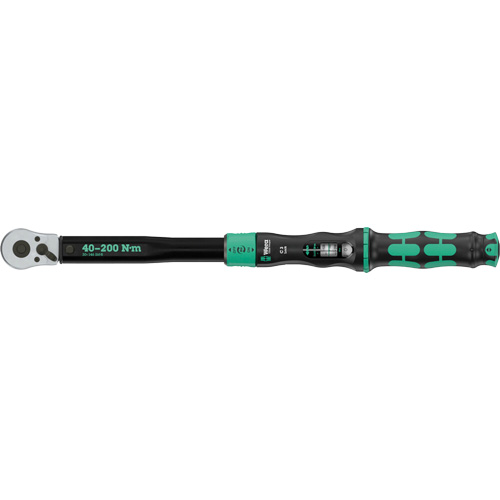 Adjustable Click-Torque Lock C 3 Torque Wrench with Torque Lock Function, Click, 1/2" Square Drive, 30 - 146 lbf. Ft Les Fournitures Industrielles Méga