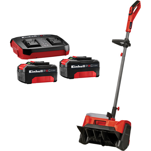 36V Cordless Snow Shovel Kit with Batteries and Charger, 16" (40.64 cm) Wide Les Fournitures Industrielles Méga