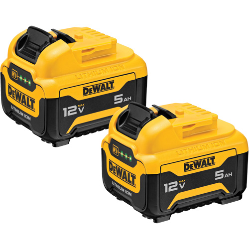 Bloc-piles Max*, Lithium-ion, 12 V, 5 Ah Les Fournitures Industrielles Méga