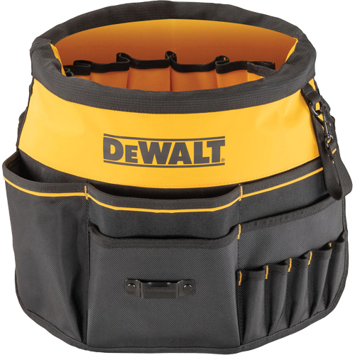 Organisateur pour seau &agrave; outils, 19-3/4" lo x 2" la x 19-5/8" h, Noir/Jaune Les Fournitures Industrielles Méga