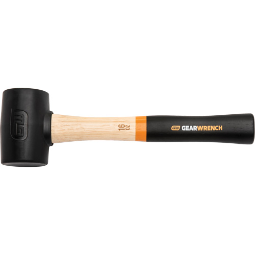 Maillet en caoutchouc, 16 oz, Prise en Bois, 13" lo Les Fournitures Industrielles Méga