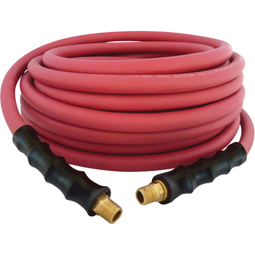 Tuyau  en caoutchouc MAXPRO, Air/Eau, Caoutchouc EDPM/Polyester, 3/8" dia. x 50', 300 psi, 1/4 NPT Les Fournitures Industrielles Méga