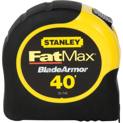 Ruban &agrave; mesurer FatMax Classic avec saillie de 11', 1-1/4" x 40', Marques de goujon Imp&eacute;rial Les Fournitures Industrielles Méga
