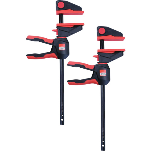 One-Hand Bar Trigger Clamps with 360° Rotating Handle Set, 12" (304.8 mm) Les Fournitures Industrielles Méga