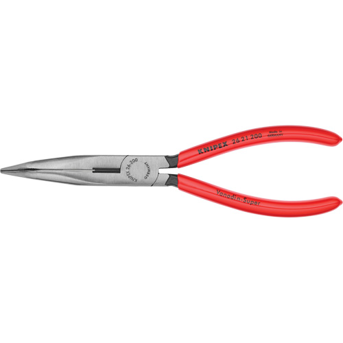 Pince &agrave; bec long coud&eacute; 40° avec coupe-fil, 8" lo Les Fournitures Industrielles Méga