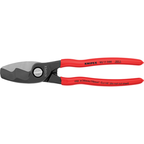 Cable Shears with Twin Cutting Edges, 8" Les Fournitures Industrielles Méga