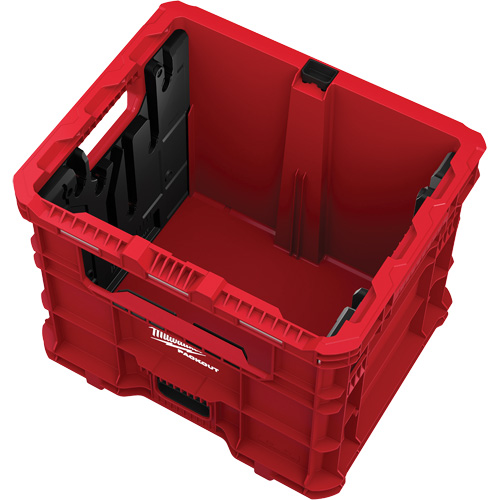 Bac distributeur de fils XL PACKOUT, 15-3/4" x 18-5/8" x 15", Noir/Rouge Les Fournitures Industrielles Méga