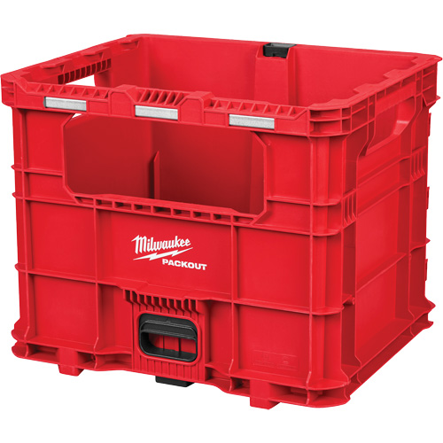 Caisse Packout, 15-3/4" x 18-5/8" x 15", Noir/Rouge Les Fournitures Industrielles Méga