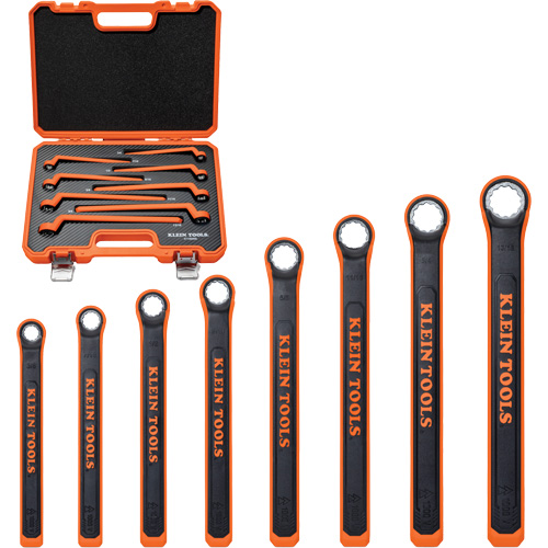 Insulated Box End Wrench Set, 1000 V, 8 Pcs Les Fournitures Industrielles Méga