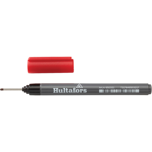 Marqueur &agrave; encre pour trous profonds, Rouge, Marqueur Les Fournitures Industrielles Méga