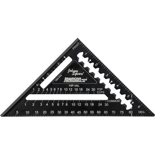 &eacute;querre de charpentier grav&eacute;e au laser Johnny Square&reg; de 7 po Les Fournitures Industrielles Méga
