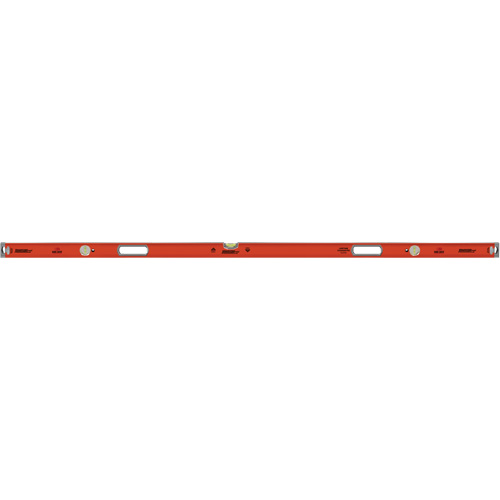 Heavy-Duty Box Level, Box, 6.5' L, Aluminum, 3, Magnetic Les Fournitures Industrielles Méga