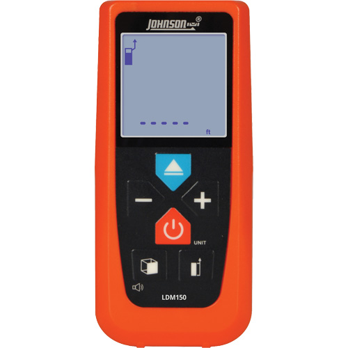 T&eacute;l&eacute;m&egrave;tre laser, 2" - 150' (5.08 cm - 45.72 m) Gamme de mesure, Num&eacute;rique (&eacute;lectronique) Les Fournitures Industrielles Méga